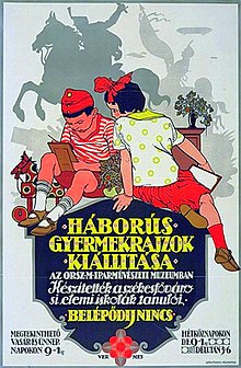 Image de propagande de la cavalerie hongroise, 1914.